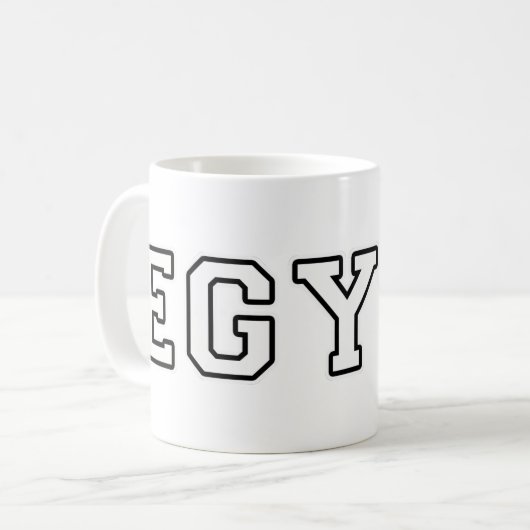 Ägypten Kaffeetasse (Vorderseite Links)