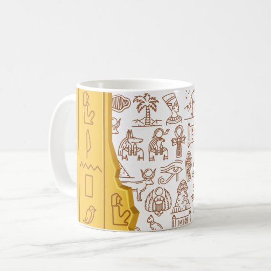 Ägypten Kaffeetasse (Vorderseite Links)