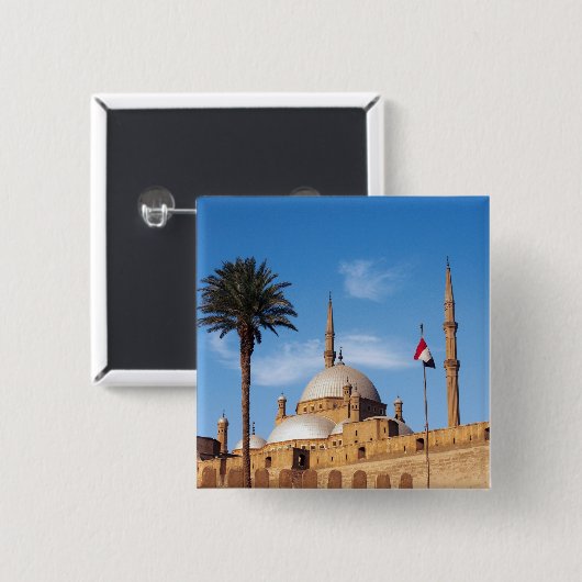 Ägypten, Kairo, Citadel, Mohammed Ali Moschee Button (Vorne & Hinten)