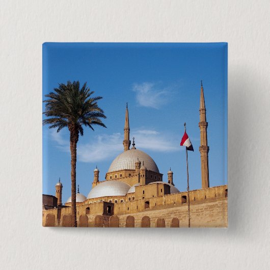 Ägypten, Kairo, Citadel, Mohammed Ali Moschee Button (Vorderseite)