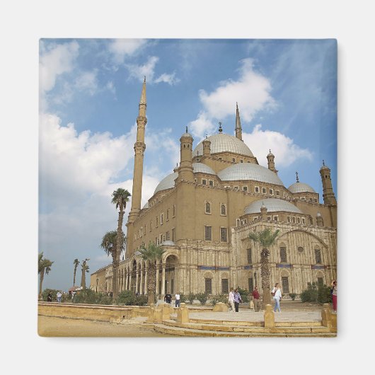 Ägypten, Kairo, Citadel, Muhammad Ali Moschee 2 Magnet (Vorne)