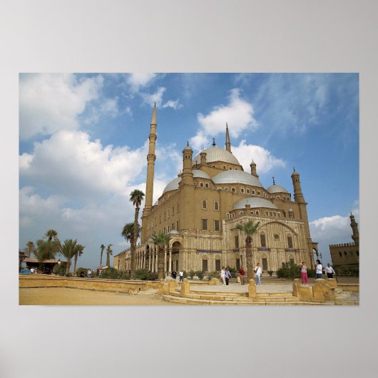 Ägypten, Kairo, Citadel, Muhammad Ali Moschee 2 Poster (Vorne)