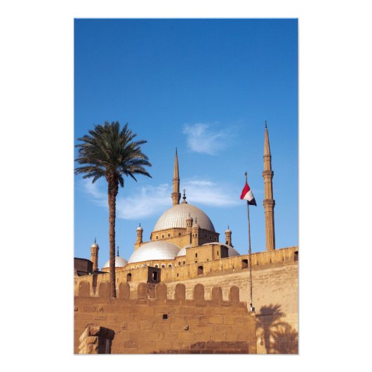 Ägypten, Kairo, Citadel, Muhammad Ali Moschee Fotodruck (Vorne)