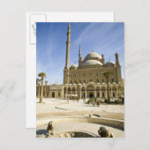 Ägypten, Kairo. Die imposante Moschee Mohammed Ali Postkarte (Vorne/Hinten)