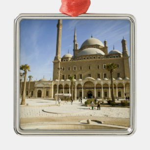 Ägypten, Kairo. Die imposante Moschee Mohammed Ali Silbernes Ornament