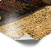 Ägypten, Kairo. Ein einsames Kamel Fotodruck (Ecke)