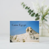 Ägypten Kairo Giza Sphinx-2 (St.K. Postkarte (Stehend Vorderseite)