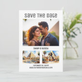 Ägypten Kairo Hochzeit in Urlaubsort Foto rett Save The Date (Stehend Vorderseite)