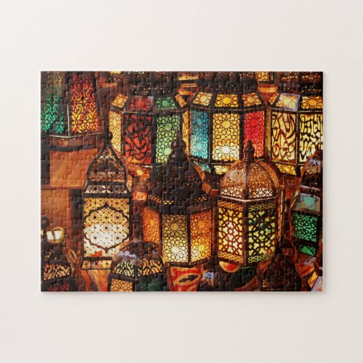 Ägypten Kairo Lampen Puzzle (Horizontal)