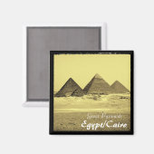 Ägypten, Kairo, Pyramiden (Magnet) Magnet (Vorderseite/Rückseite)