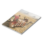 Ägypten, Kairo. Ruderkamele Notizblock (Rotiert)
