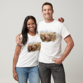 Ägypten, Kairo. Ruderkamele T-Shirt (Unisex)