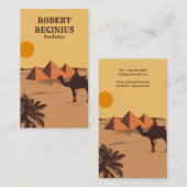 Ägypten, Kairo Visitenkarte (Vorne/Hinten)