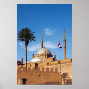 Ägypten, Kairo, Zitadelle, Muhammad-Ali-Moschee Poster