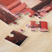 Ägypten, Kairoer Dächer, Minarett der antiken Stad Puzzle (Seite)