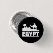Ägypten-Kamel-Silhouette Button (Vorne & Hinten)