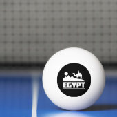 Ägypten-Kamel-Silhouette Tischtennisball (Netto)