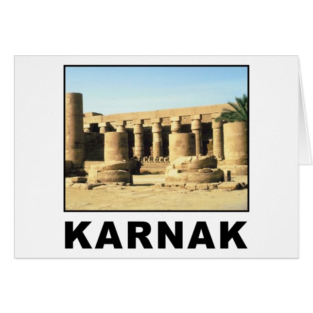 Ägypten Karnak (Vorderseite (Horizontal))