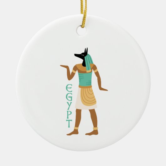 Ägypten Keramik Ornament (Vorne)