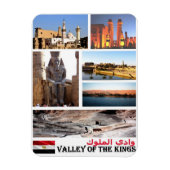 Ägypten - Königstal - Mosaik - Magnet (Vertikal)