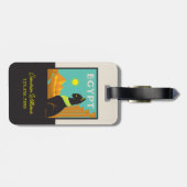 Ägypten | Land der Felinischen Royalität Gepäckanhänger (Rückseite horizontal)