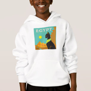 Ägypten Land der Felinischen Royalität Hoodie