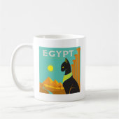 Ägypten | Land der Felinischen Royalität Kaffeetasse (Links)