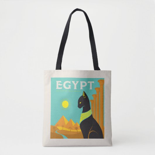 Ägypten | Land der Felinischen Royalität Tasche (Vorderseite)
