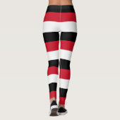 Ägypten - Länderfarben für Flaggen horizontal gest Leggings (Rückseite)