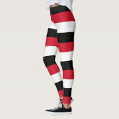 Ägypten - Länderfarben für Flaggen horizontal gest Leggings (Links)