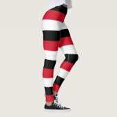 Ägypten - Länderfarben für Flaggen horizontal gest Leggings (Rechts)