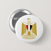 Ägypten Landeswappen Symbol Emblem Adler Button (Vorne & Hinten)