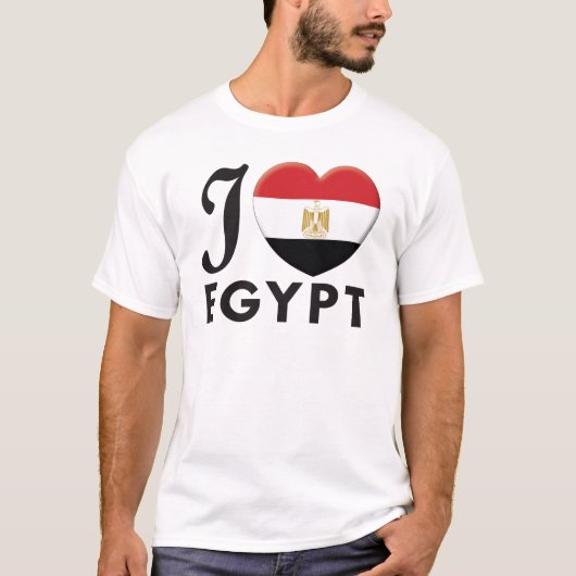 Ägypten-Liebe T-Shirt (Vorderseite)