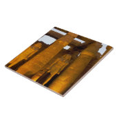 Ägypten, Luxor. Karnack-Tempel Fliese (Seite)