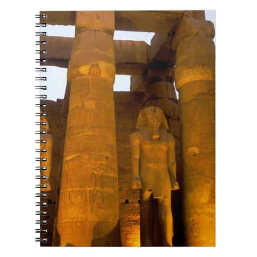 Ägypten, Luxor. Karnack-Tempel Notizblock (Vorderseite)