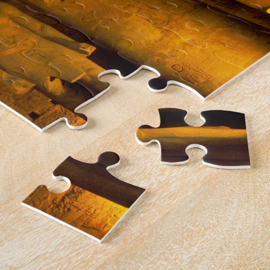 Ägypten, Luxor. Karnack-Tempel Puzzle (Seite)