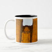 Ägypten, Luxor. Karnack-Tempel Zweifarbige Tasse (Links)
