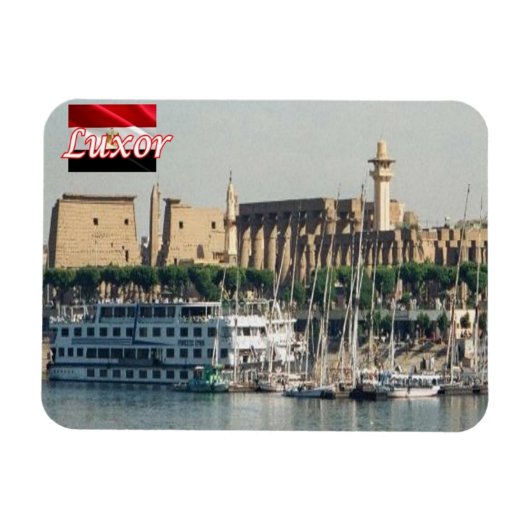 Ägypten - Luxor - Magnet (Horizontal)