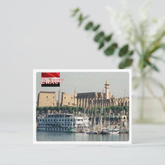 Ägypten - Luxor - Postkarte (Stehend Vorderseite)