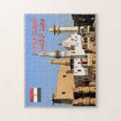 Ägypten - Luxor Temple - Abu El - Puzzle (Vertikal)