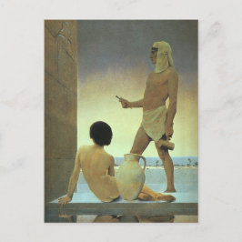 Ägypten, Maxfield Parrish Postkarte