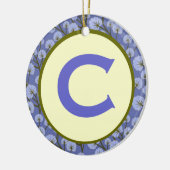 Ägypten-Monogramm Kalt Keramik Ornament (Links)