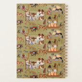 Ägypten | Muster der Symbole Planer (Rückseite)