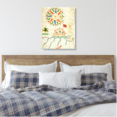 Ägypten, Nil und Kairo 2 Leinwanddruck (Insitu (Schlafzimmer))