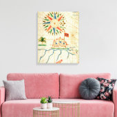 Ägypten, Nil und Kairo 2 Leinwanddruck (Insitu (Wohnzimmer))