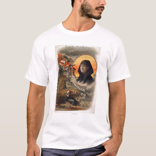 Ägypten- oder a-Tochter des Nil-Theater- T-Shirt (Vorderseite)