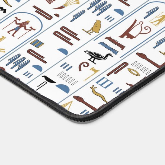 Ägypten Pharao Hieroglyphen Archäologie Schreibtischunterlage (Ecke)