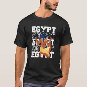 Ägypten Pharao Retro Vintage Zur Pyramide T-Shirt