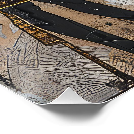 Ägypten Pharaoh Lady Queen Poster (Ecke)