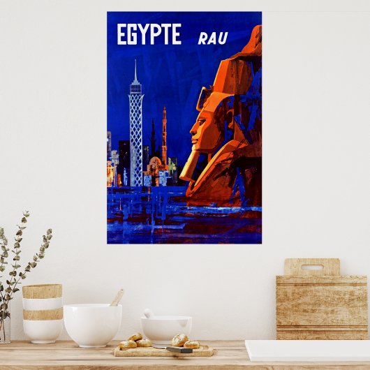 Ägypten ~ Pharaoh Ramses Poster (Küche)